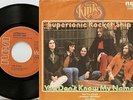 THE KINKS SUPERSONIC ROCKET SHIP GERMAN 45+PS 1972 MOD FREAKBEAT PSYCH