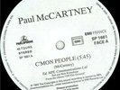 paul mccartney France promo  Monoface C'mon People