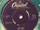 Sam Butera 'Bim Bam' Original 1958 UK Capitol 45 - rare rocker