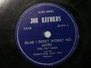 Fat Man & Sunnyland Slim Trio 78 Jazz Job Records You've Gotta Stop This Mess