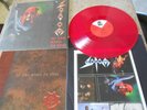 sodom Lp in the sign of evil red vinyl, In Shrink , never played .complete