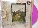 LED ZEPPELIN IV Zoso Limited Edition UK LP Lilac Purple Vinyl 1978