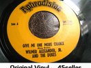 ? WILMER ALEXANDER & DUKES  'Give Me One More Chance' ORIGINAL Northern Soul 45