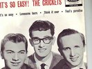 BUDDY HOLLY AND THE CRICKETS ITS SO EASY 1959   EP   ORIGINAL VERY RARE