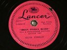 ELVIS PRESLEY Mean Woman Blues LANCER 34841 PHILLIPINES 78 RPM