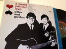 EX NM 1964 Peter and Gordon A WORLD WITHOUT LOVE lp Buddy Holly BEATLES plays EX