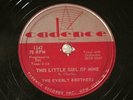 ROCKABILLY EVERLY BROTHERS This Little Girl Of MIne CADENCE 1342 78RPM