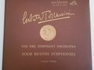 Four Brahms Symphonies RCA Red Seal # 6108 Record Set of 3 Arturo Toscanini