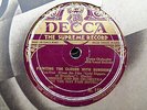 AMBROSE - Painting The Clouds With Sunshine / Tip-Toe 78 rpm disc (A++)