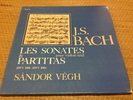 SANDOR VEGH  BACH 6 sonatas & partitas  violin solo VALOIS 3xLPs France box NM