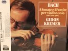 Gidon Kremer Bach 3 Sonata & Partita for Solo Violin 180g Direct Metal Master