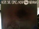 KURT COBAIN NIRVANA/MELVINS Here She Comes Now/Venus In Furs PINK LP Marble 7