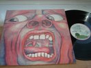 King Crimson In the Court Of The Crimson King DECENT AUDIO PINK RIM 1970s UK LP