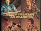 4 CHANNEL RM SOUND JAPAN ONLY LP THE VENTURES ON STAGE '72 LLZ-80003 VINYL EX