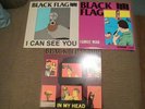 3 Black Flag items I can See You - In my Head - Family Man