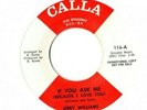Northern Soul 45 - Jerry Williams – If You Ask Me – Calla (rare 1966 PROMO) HEAR