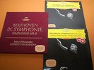 Karajan Beethoven Symphonies 8 & 9 Box 2 Red Stereo LPs '63 SLPM 138 807/8 MINT