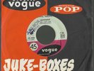 45 tours juke box  VOGUE 45 825 JOHNNY HALLYDAY  ton fétiche d'amour  1961