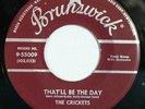 HEAR IT 50's 45 rpm record Buddy Holly & Crickets 