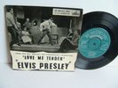 Elvis Presley - Love Me Tender EP  7EG 8199 UK 7