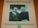Rubinstein & Szeryng - Beethoven Brahms Violin Sonatas 1974 UK RCA 3 LP Box Set