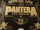 1st Pressing Pantera Official Live 101 Proof Lp. Mint. Rare and out of Print