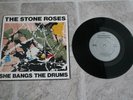 STONE ROSES She Bangs The Drums 7” Single Vinyl RECORD 1989 RARE Silvertone ORE6