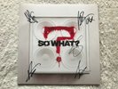 WHILE SHE SLEEPS - So What? ** HAND SIGNED ** Yellow/Black Splatter Vinyl LP