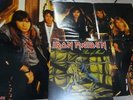 IRON MAIDEN / PIECE OF MIND, RARE JAPAN ORIG. EMI 1983 LP w/ OFFICIAL POSTER NM