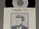 ANTHONY NEWLEY Tribute / Lament 1964 John F Kennedy Assassination 45 & rare PS