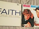 WHAM -  Make It BIG - George Michael - Faith - (2) Vinyl LP Lot