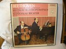 Beethoven Cello sonatas Richter Rostropovich/2 LP Philips stereo  AY Holland