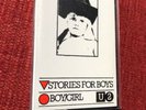 U2 Out of Control - Stories For Boys - Boy/Girl Cassette Rare 1979