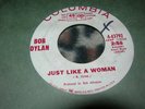 BOB DYLAN - Just Like A Woman/Obviously 5 Believers. 1966 PROMO. FOLK-ROCK *VG*
