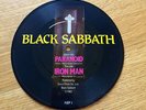 BLACK SABBATH PARANOID AND IRONMAN 7-INCH PICTURE DISC