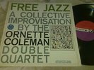 ORNETTE COLEMAN DOUBLE QUARTET-'FREE JAZZ'-USA ATLANTIC 1364 V NICE G/f Ex++/Vg+