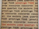 Modern Jazz Quartet LP 