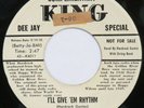 HARDROCK GUNTER I’ll Give ‘Em Rhythm KING 45 rockabilly bopper Bio label HEAR