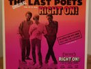 The Last Poets Right On Original Juggernaut PressGate Vinyl LP Soul Funk Jazz