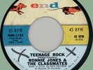 RONNIE JONES & CLASSMATES Teenage Rock / Little Girl Next Door 45rpm End 1962