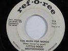 Crossover Soul 45 LITTLE ROCK BROTHERHOOD The People's Choice REF-O-REE HEAR