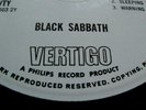 BLACK SABBATH SAME LP ORIG UK 1970 NM SWIRL VERTIGO 1ST PRESS PHILIPS CREDITS