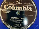 Columbia 15326D Earl Shirkey & Roy Harper STEAMBOAT MAN Johnson City T 78rpm EE+