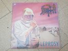 DEATH - Leprosy - 1988 Under One Flag -RARE UK ORIGINAL DEATH METAL Vinyl LP