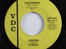 R&B Mod Soul 45 CREEPER & THE VI-DELLS California VDC VG+ HEAR