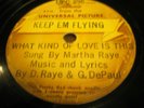 Rare 78 RPM Record: (Universal Picture) 