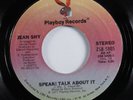 70s Soul Funk 45 JEAN SHY Speak  Talk About It PLAYBOY HEAR