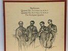 Beethoven String Quartets 3 & 4 Budapest Quartet 6 eye LP