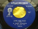 Rare Original Doo Wop 45 : FI Tones Quintette   Love You Baby   Atlas 1052