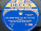 DECCA F. 1856 Philip Buchel & Spike Hughes & his Three Blind Mice 78rpm N-